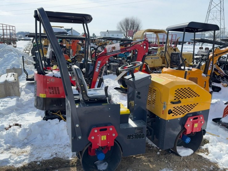 new-unused-2025-mms-model-1000-vibratory-roller,-15hp-gas-engine,-orops,-sn#-yh-ylj100022511332-image-2