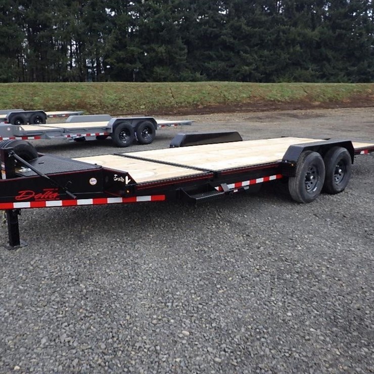 2026 Delta 7'x20' T/A Tilt Deck Trailer