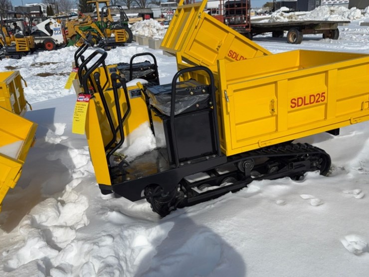 new-unused-ir-model-ird25-track-dumper,-13-hp-gas-engine,-3-speed,-hydraulic-dump-image-1