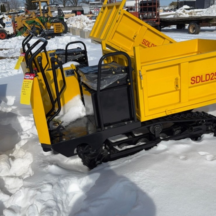 New Unused IR Model IRD25 Track Dumper, 13 Hp Gas Engine, 3 Speed, Hydraulic Dump