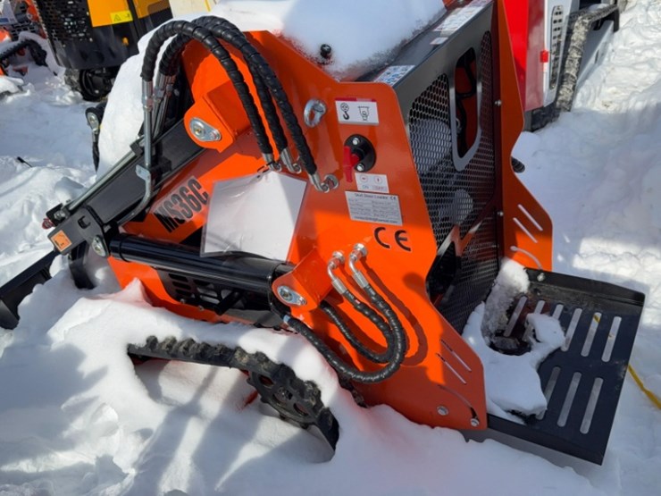 new-unused-2025-mms-36c-mini-skid-steer-13.5hp-gas-engine,-gp-bucket,-aux.-hyd,---sn#-36cj251242-image-4
