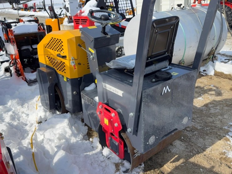 new-unused-2025-mms-model-1000-vibratory-roller,-15hp-gas-engine,-orops,-sn#-yh-ylj100022511332-image-7