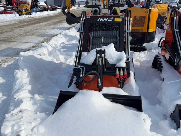new-unused-2025-mms-36c-mini-skid-steer-13.5hp-gas-engine,-aux.-hydraulics,-gp-bucket,-sn:36cj251239-image-3