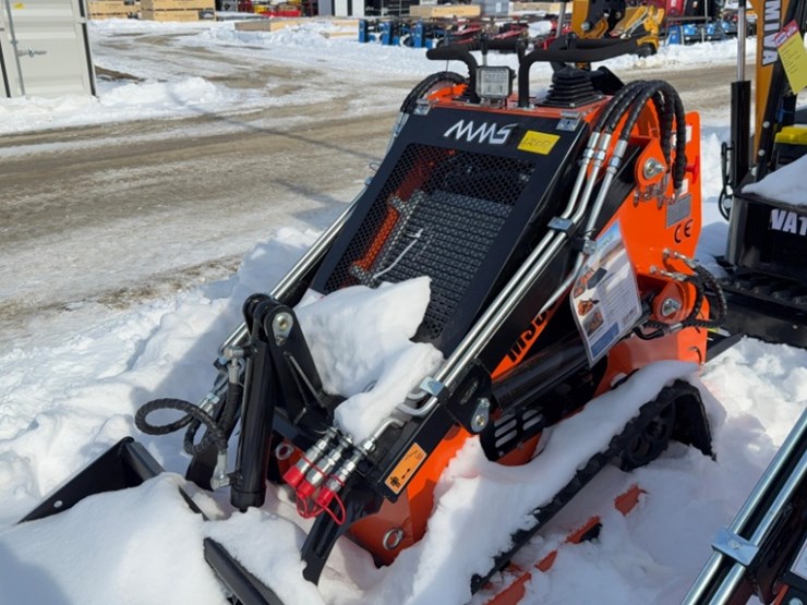 new-unused-2025-mms-36c-mini-skid-steer-13.5hp-gas-engine,-aux.-hydraulics,-gp-bucket,-sn:36cj251239-image-4