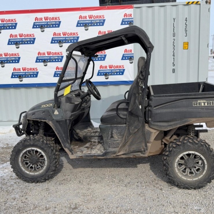 Mahindra Retriever 4x4 Side By Side, 1898 hrs., owner states runs good, transmission issue