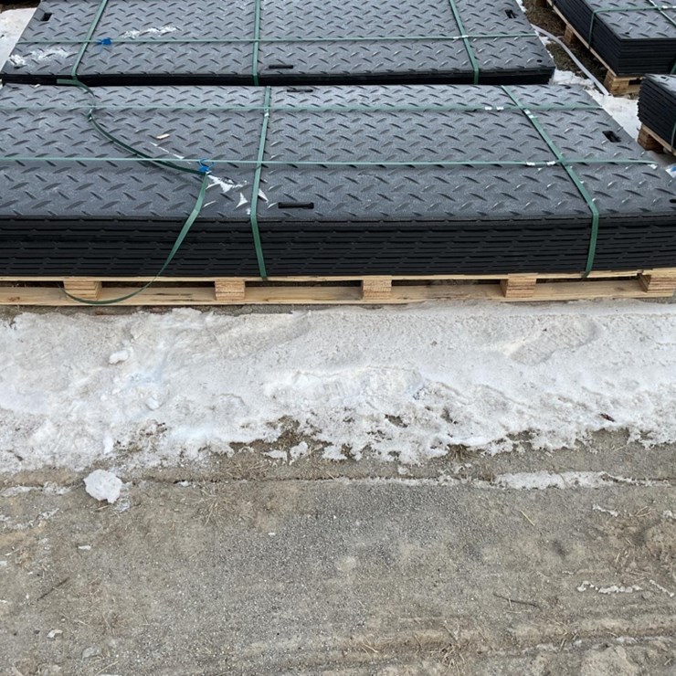 New Unused SKLP Model SK-LJB12 Ground Protection Mats, 12 Mats 47" x 95"