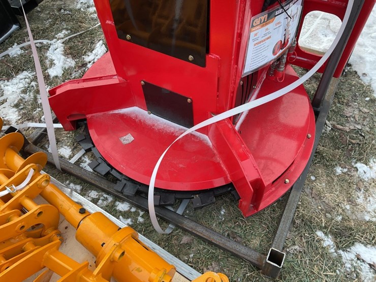 new-unused-giyi-fb30-feller-buncher-skid-loader-attachment,-30"-max-opening,-image-8