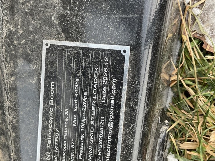 new-unused-giyi-mtb87-telescopic-boom-mini-skid-loader-attachment-image-5