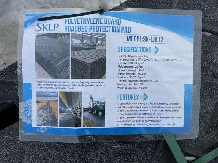 new-unused-sklp-model-sk-ljb12-ground-protection-mats,-12-mats-47"-x-95"-image-1