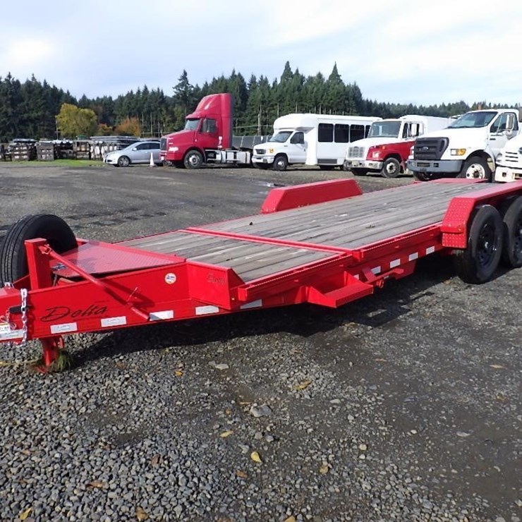 2025 Delta 7'x20' T/A Tilt Deck Trailer