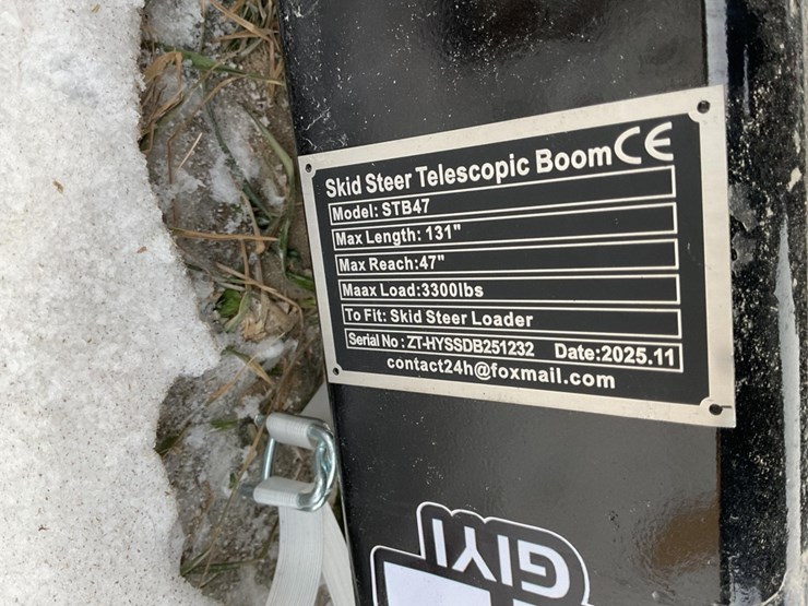 new-unused-giyi-tb47-telescopic-boom-skid-loader-attachment-image-5