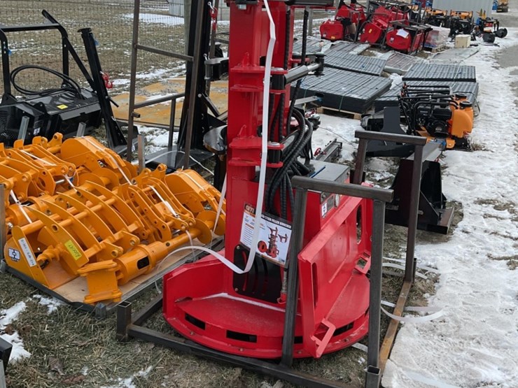 new-unused-giyi-fb30-feller-buncher-skid-loader-attachment,-30"-max-opening,-image-6