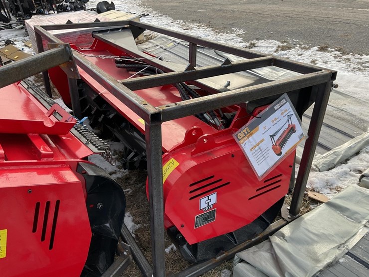 new-unused-giyi-gy-72x-forestry-mulcher-skid-loader-attachment,-72"-working-width-image-2