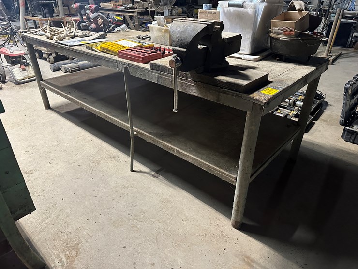 #38487-•-shop-table-w/-8"-vise-image-1