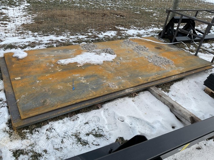 2-new-unused-steel-plate,-1-1/4"-and-1/2"-thick-image-1