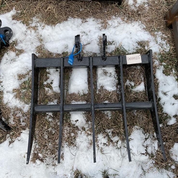 New Unused MIVA Rake Mini Excavator Attachment