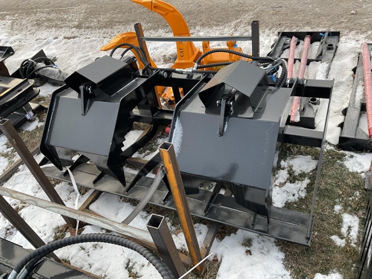 new-unused-giyi-gy-hwg72-skeleton-grabble-bucket-skid-loader-attachment,-72"-wide-image-2