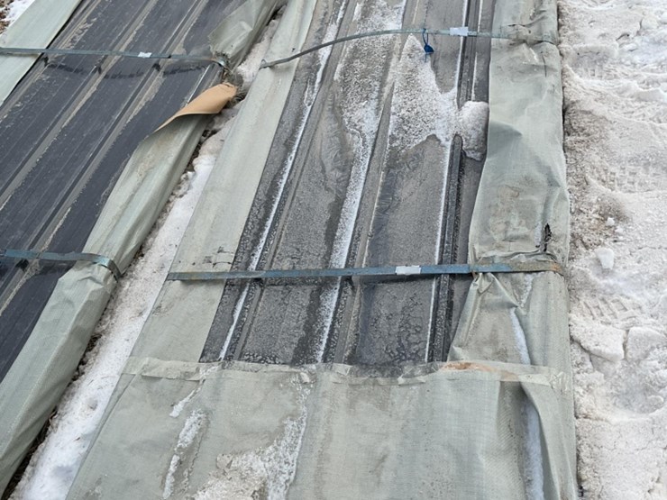 new-unused-sklp-qty-of-(50)-sheets-galvalume-steel-siding-roofing-12'-long-image-2