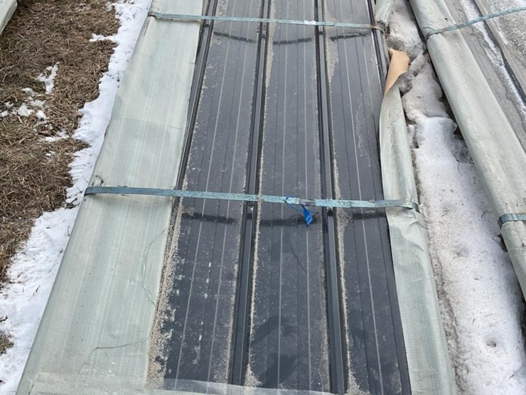 new-unused-sklp-qty-of-(50)-sheets-galvalume-steel-siding-roofing-12'-long-image-1