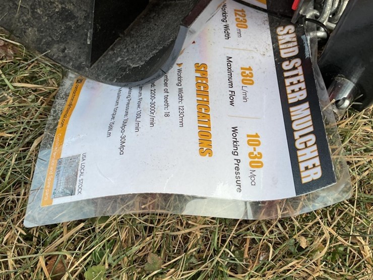 new-unused-giyi-gy-46x-forestry-mulcher-skid-loader-attachment,-image-6