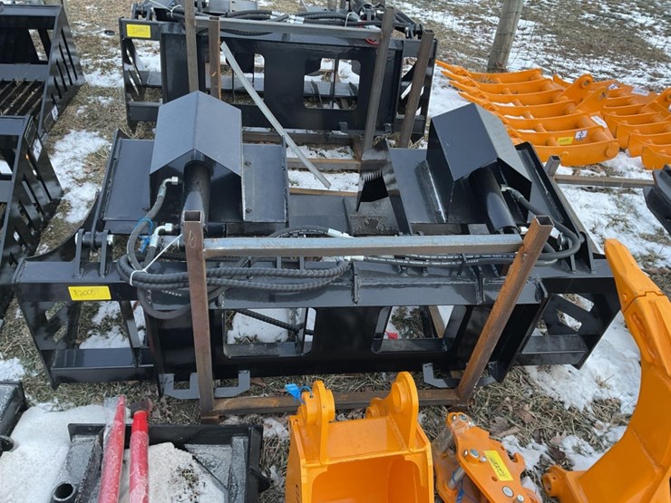 new-unused-giyi-gy-hwg72-skeleton-grabble-bucket-skid-loader-attachment,-72"-wide-image-7