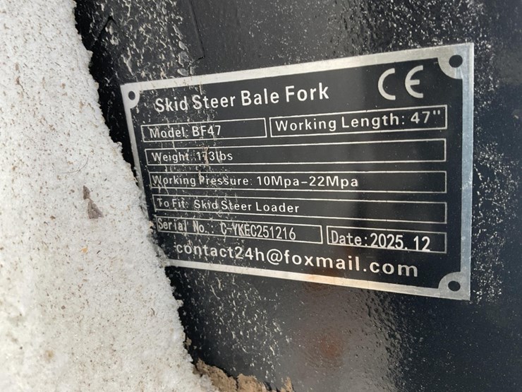 new-unused-giyi-model-bf47-bale-spear-skid-loader-attachment-image-5