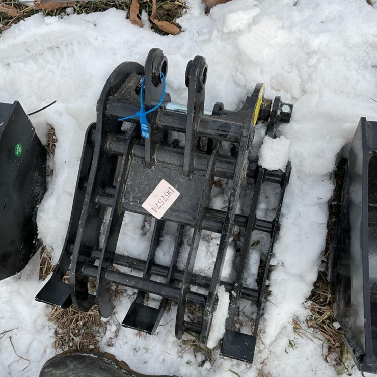 New Unused MIVA Grapple Mini Excavator Attachment