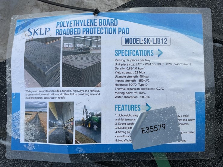 new-unused-sklp-model-sk-ljb12-ground-protection-mats,-12-mats-47"-x-95"-image-4