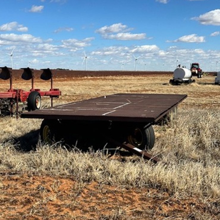 FLAT BED COTTON TRAILER