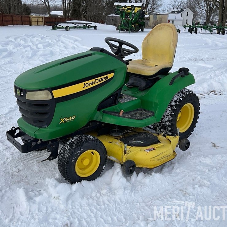 2007 JOHN DEERE X540