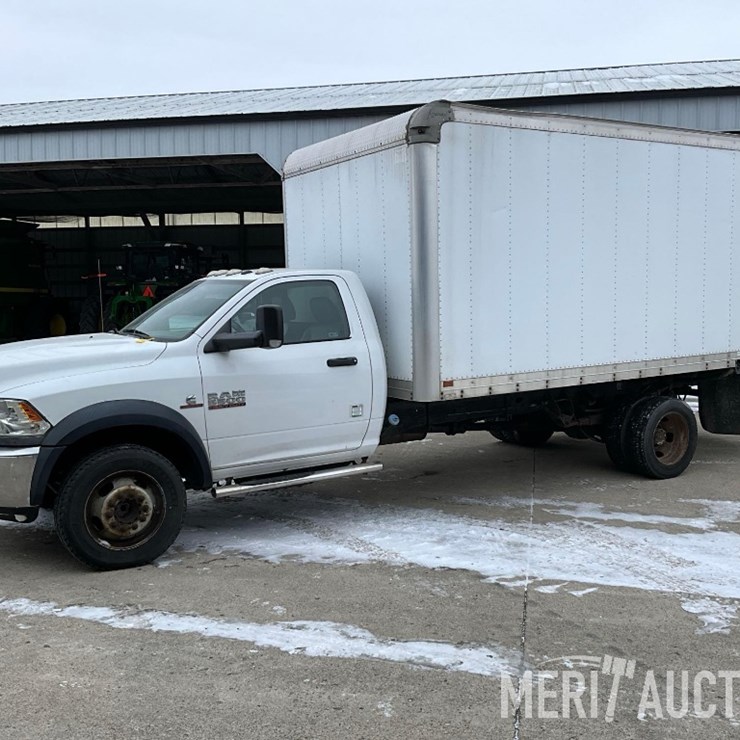 2016 Dodge 5500 Box Truck