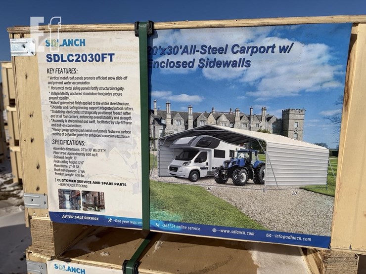 sdlanch-20x30-enclosed-carport-image-1