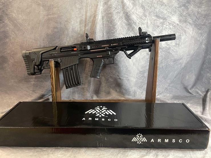 #2603-•-armsco-bullie-12-bull-pup-12-ga.-semi-auto-shotgun,-sn:-12b21-0267-image-1