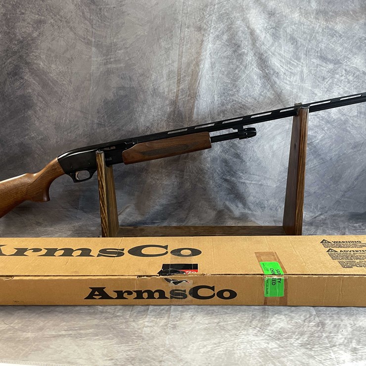 #2410 • Armsco 410 Ga. Pump Action Shotgun, SN: 410P18-000393