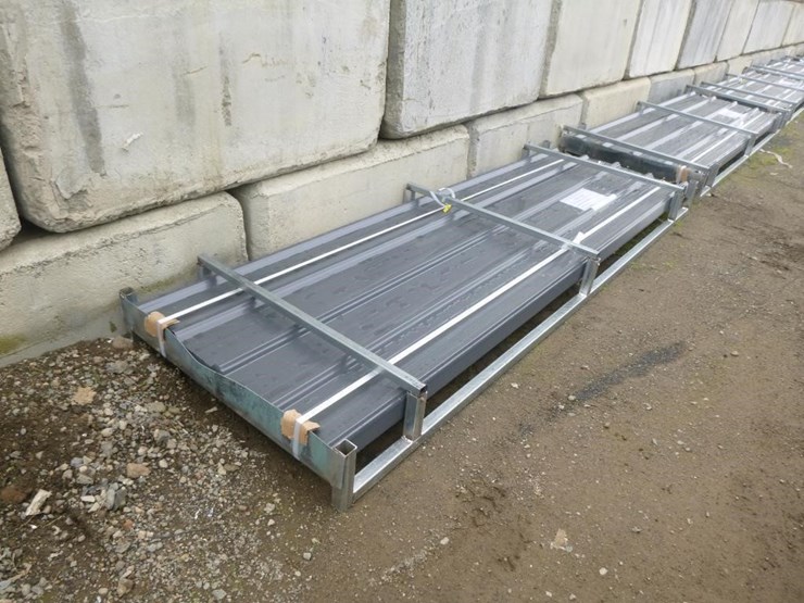 unused-10'x3'-grey-metal-roof-panels-image-2