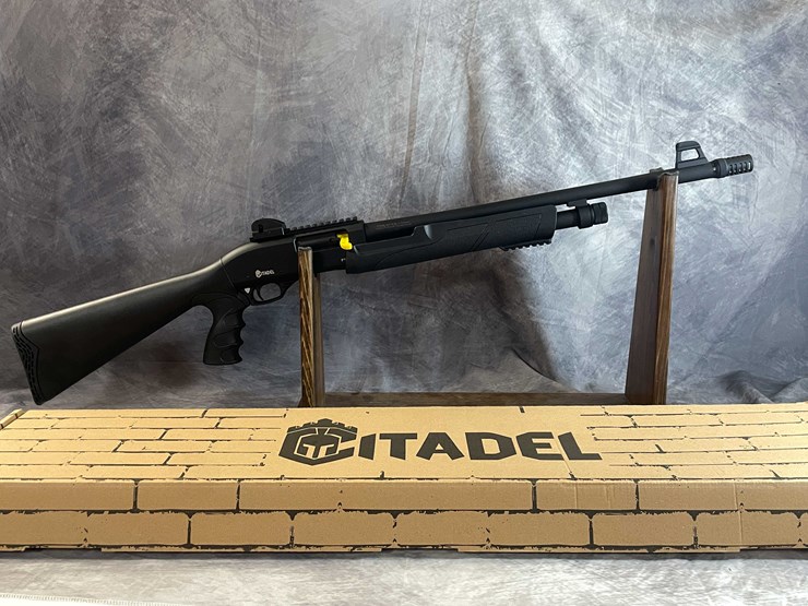 #2385-•-citadel-12-ga.-pump-action-shotgun,-sn:-205-24mbu815-image-1