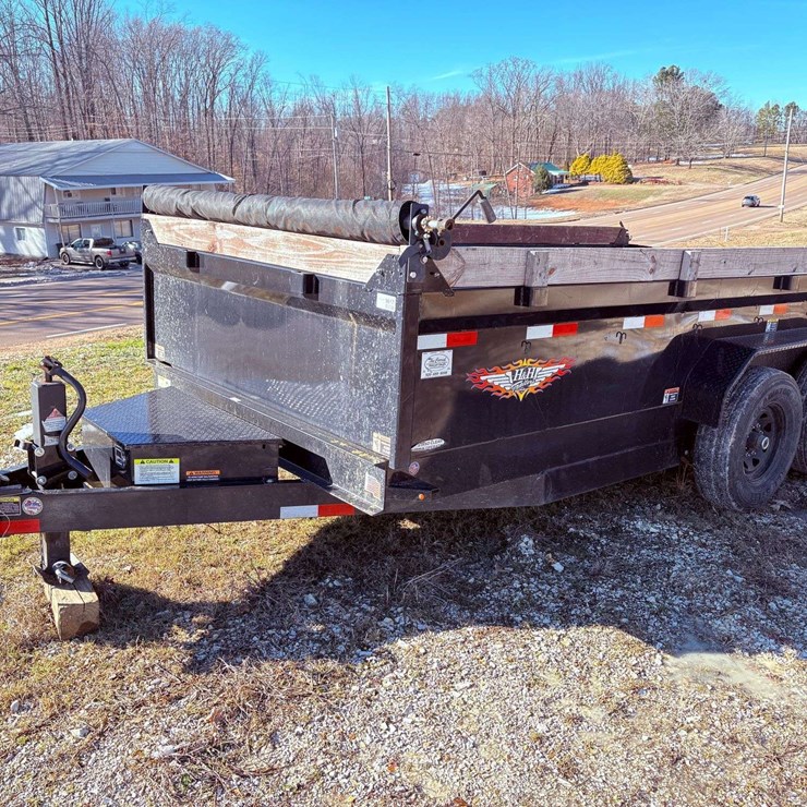 2019 Novae 14' T/A Dump Trailer