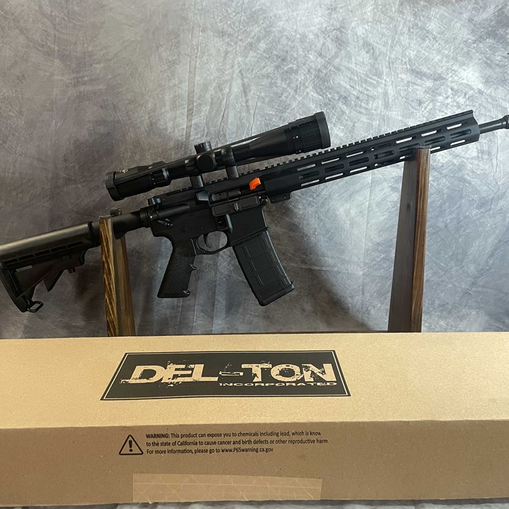 #2739 • Delton Arms AR-15 5.56 NATO Semi-Auto Rifle, SN: B100443