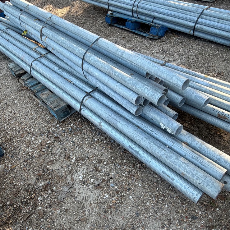#5129 • BUNDLE OF 3IN GALVANIZED PIPE