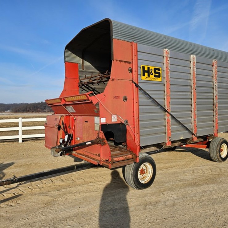 #96 • H & S 14' Forage Wagon