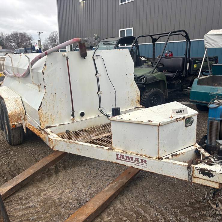 #4867 • 2012 Lamar Fuel Trailer
