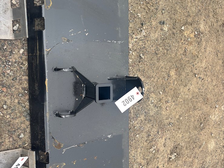 #4902-•-skid-steer-plate-with-hitch-reciver-and-reece-hitch-reciver-image-1
