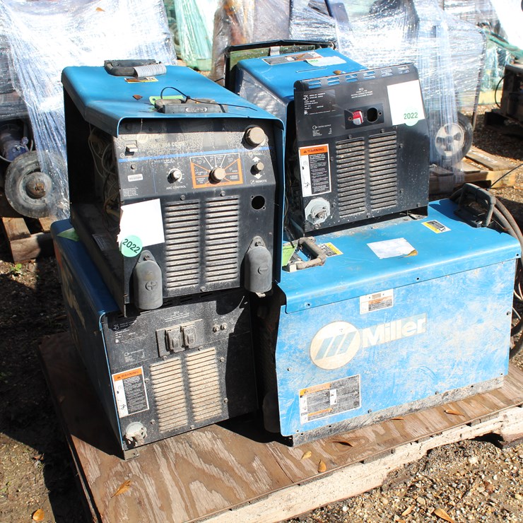 #5192 • 5 MILLER ELECTRIC WELDERS