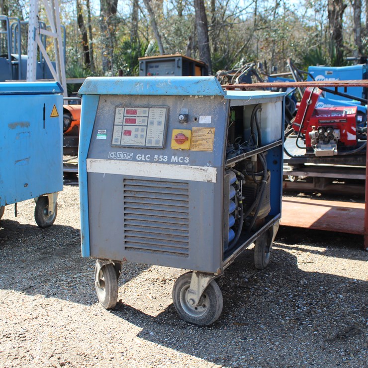 #5197 • CLOUS GLC 553, MC3 ELECTRIC WELDER