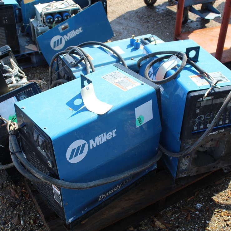 #5187 • 4 MISC MILLER ELECTRIC WELDERS