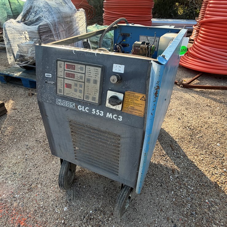 #5146 • CLOUS GLC 553 MC3, ELECTRIC WELDER
