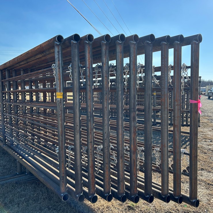#37729 • Lot of (10) 24' Cattle Panels