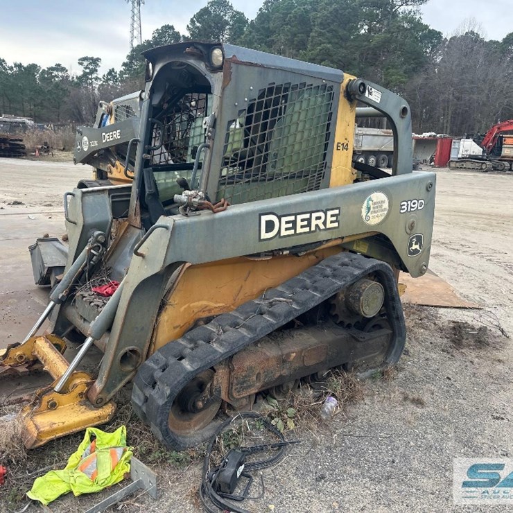JOHN DEERE 319DT CRAWLER SKID STEER