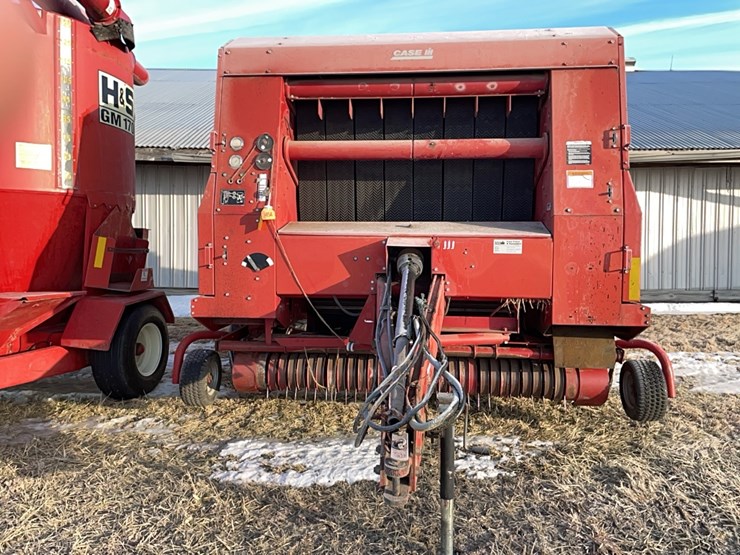 tag-#454,-case-rs551-round-baler-image-11
