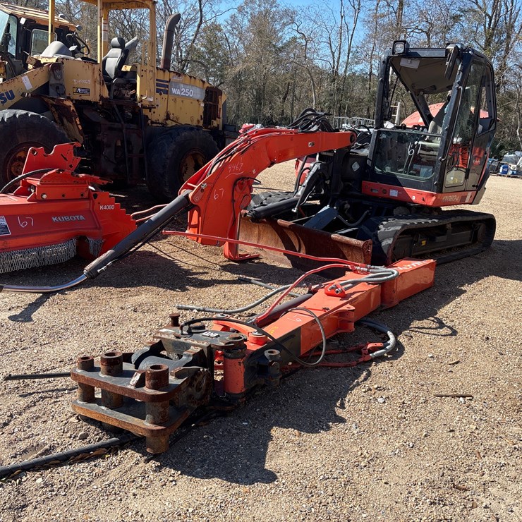#2568 • 2020 KUBOTA KX080-4 EXCAVATOR | FOR PARTS/REPAIRS